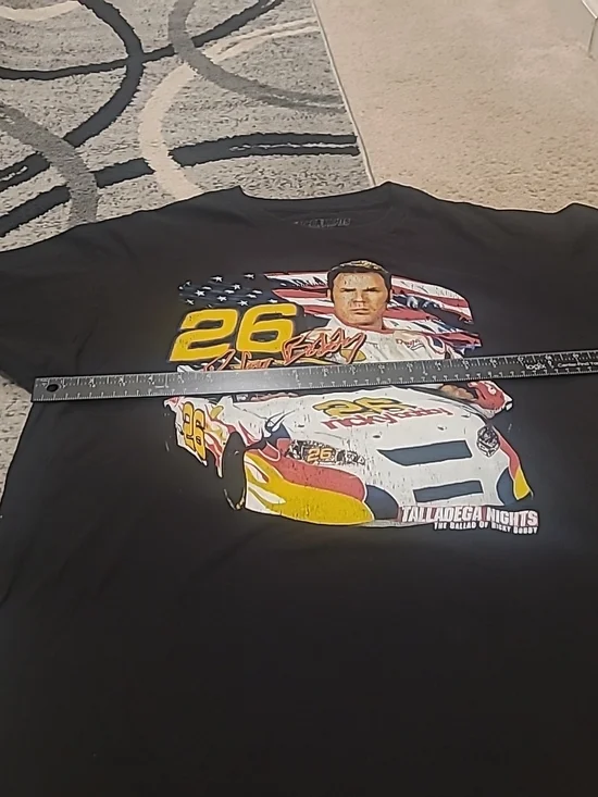 TALLADEGA NIGHTS movie t-shirt XL RICKY BOBBy WILL FERREL NASCAR - Picture 4 of 7